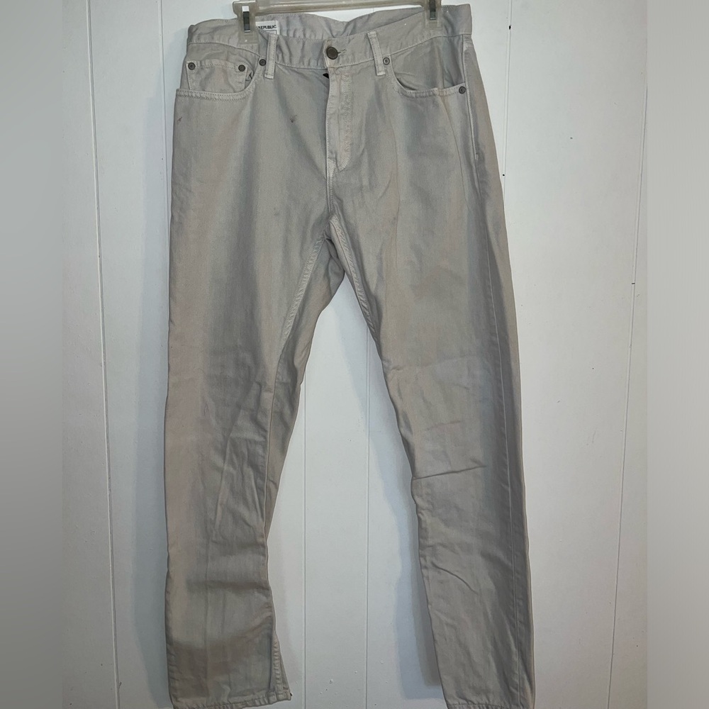 Banana Republic light khaki pants (almost white)